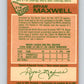 1978-79 O-Pee-Chee #216 Bryan Maxwell UER North Stars  V23924