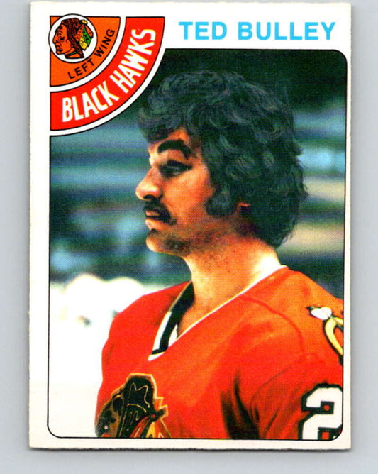 1978-79 O-Pee-Chee #217 Ted Bulley  RC Rookie Blackhawks  V23938