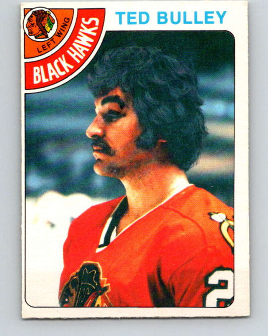 1978-79 O-Pee-Chee #217 Ted Bulley  RC Rookie Blackhawks  V23943
