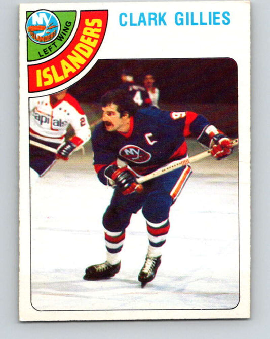 1978-79 O-Pee-Chee #220 Clark Gillies AS  New York Islanders  V23966