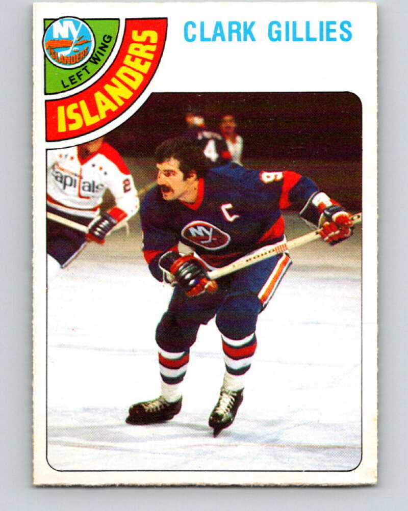 1978-79 O-Pee-Chee #220 Clark Gillies AS  New York Islanders  V23968