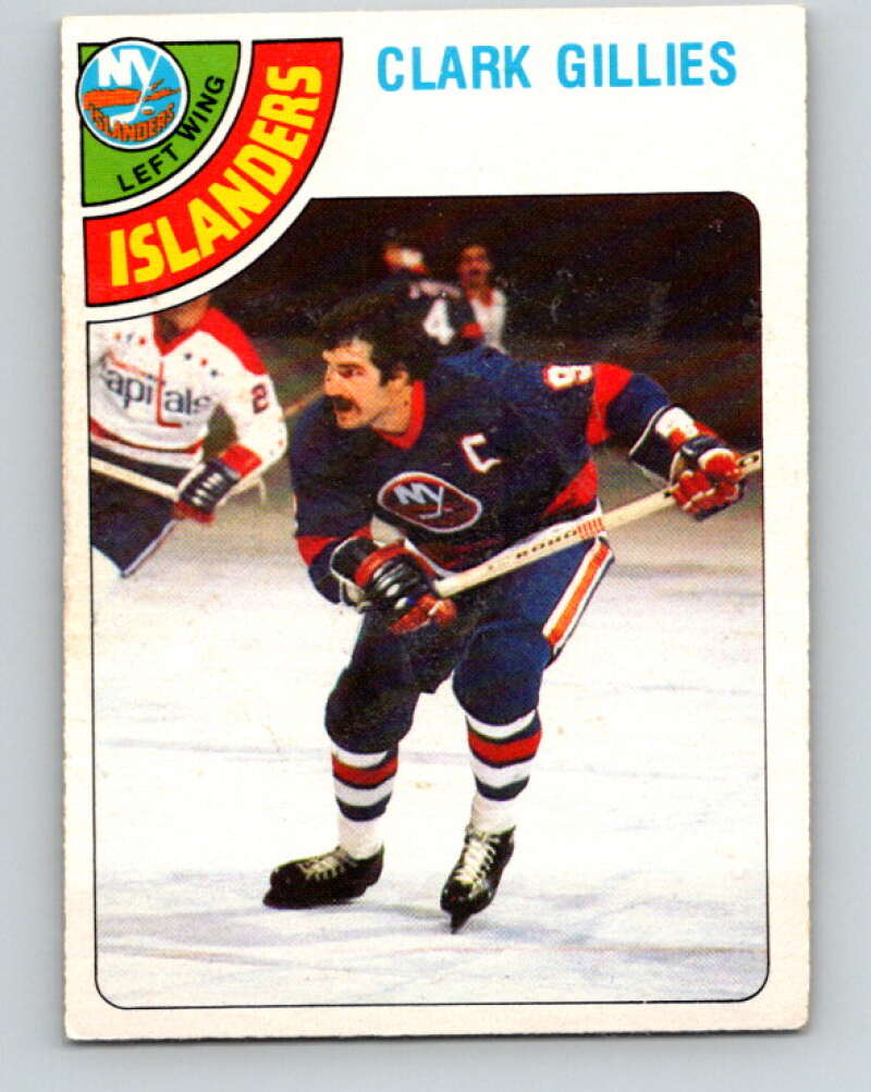 1978-79 O-Pee-Chee #220 Clark Gillies AS  New York Islanders  V23970