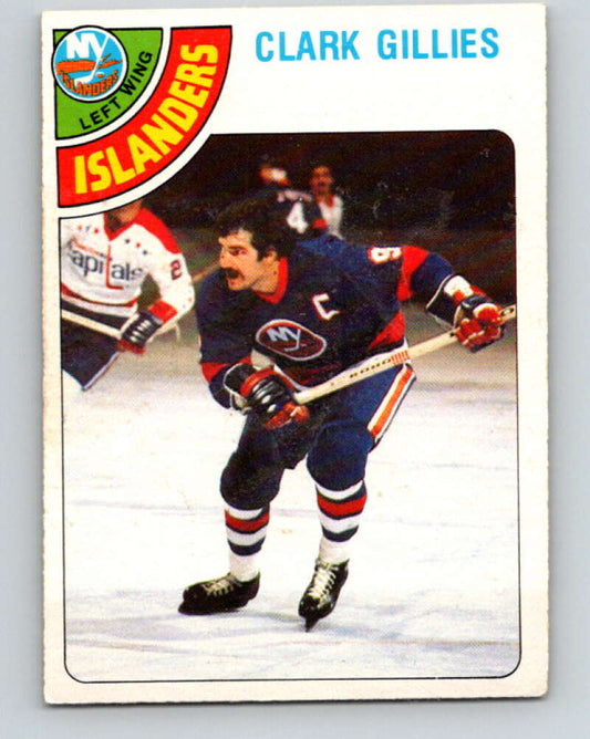 1978-79 O-Pee-Chee #220 Clark Gillies AS  New York Islanders  V23970