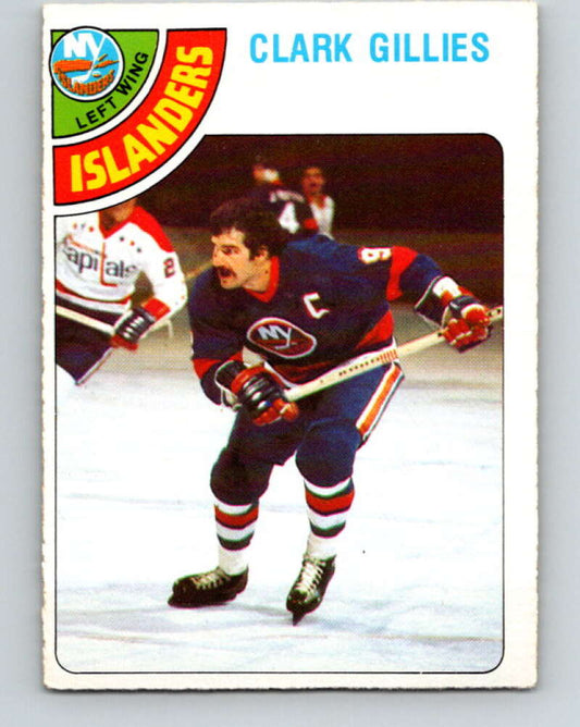 1978-79 O-Pee-Chee #220 Clark Gillies AS  New York Islanders  V23973