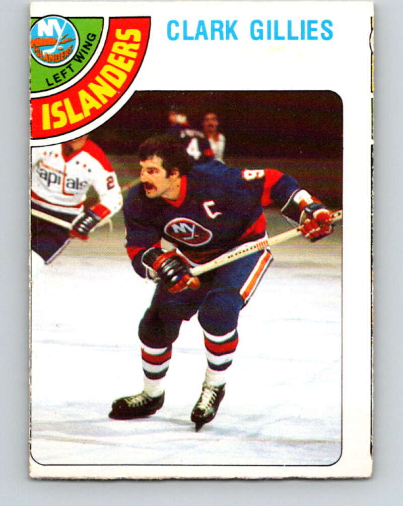 1978-79 O-Pee-Chee #220 Clark Gillies AS  New York Islanders  V23974