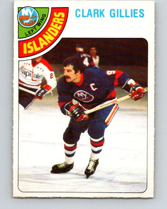 1978-79 O-Pee-Chee #220 Clark Gillies AS  New York Islanders  V23975