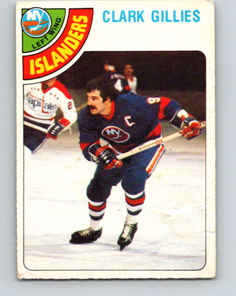 1978-79 O-Pee-Chee #220 Clark Gillies AS  New York Islanders  V23976