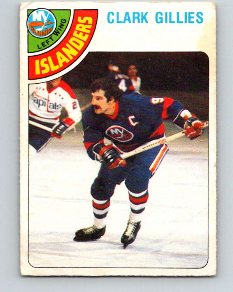 1978-79 O-Pee-Chee #220 Clark Gillies AS  New York Islanders  V23977