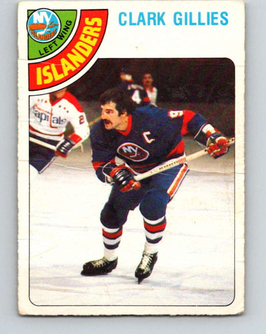 1978-79 O-Pee-Chee #220 Clark Gillies AS  New York Islanders  V23978