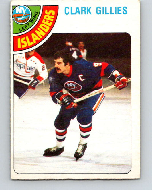 1978-79 O-Pee-Chee #220 Clark Gillies AS  New York Islanders  V23979