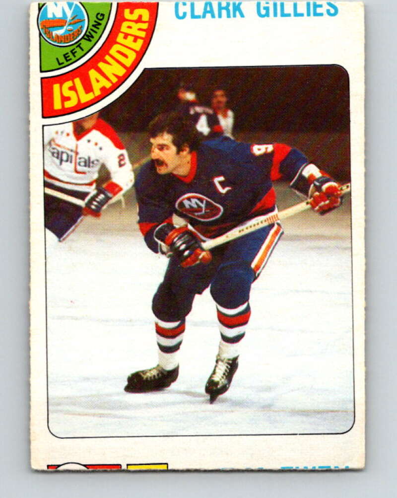 1978-79 O-Pee-Chee #220 Clark Gillies AS  New York Islanders  V23981