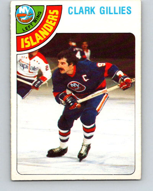 1978-79 O-Pee-Chee #220 Clark Gillies AS  New York Islanders  V23982