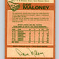 1978-79 O-Pee-Chee #221 Dave Maloney  New York Rangers  V23988