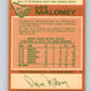 1978-79 O-Pee-Chee #221 Dave Maloney  New York Rangers  V23989