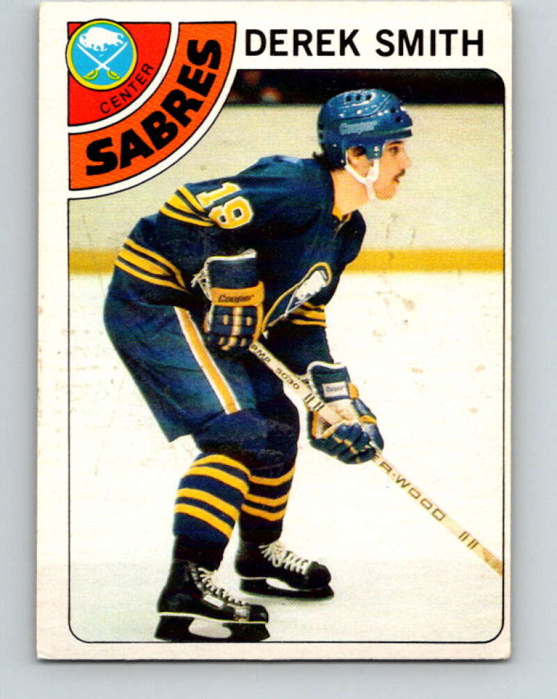 1978-79 O-Pee-Chee #222 Derek Smith  RC Rookie Buffalo Sabres  V24000