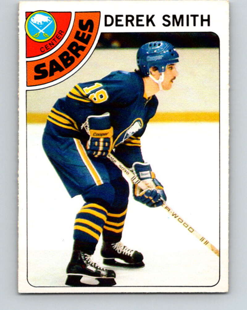 1978-79 O-Pee-Chee #222 Derek Smith  RC Rookie Buffalo Sabres  V24001