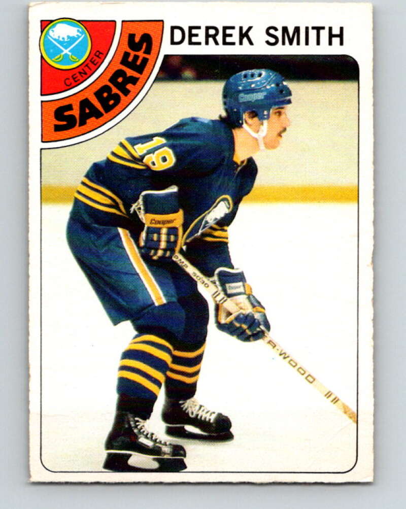 1978-79 O-Pee-Chee #222 Derek Smith  RC Rookie Buffalo Sabres  V24003