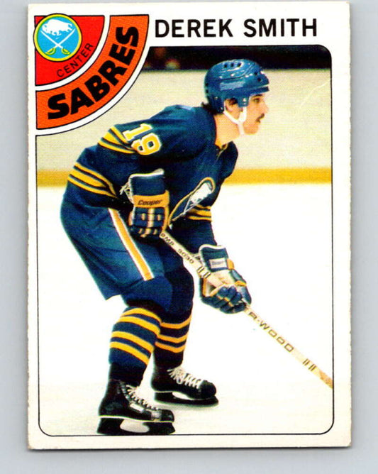 1978-79 O-Pee-Chee #222 Derek Smith  RC Rookie Buffalo Sabres  V24005