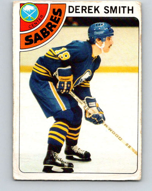 1978-79 O-Pee-Chee #222 Derek Smith  RC Rookie Buffalo Sabres  V24007