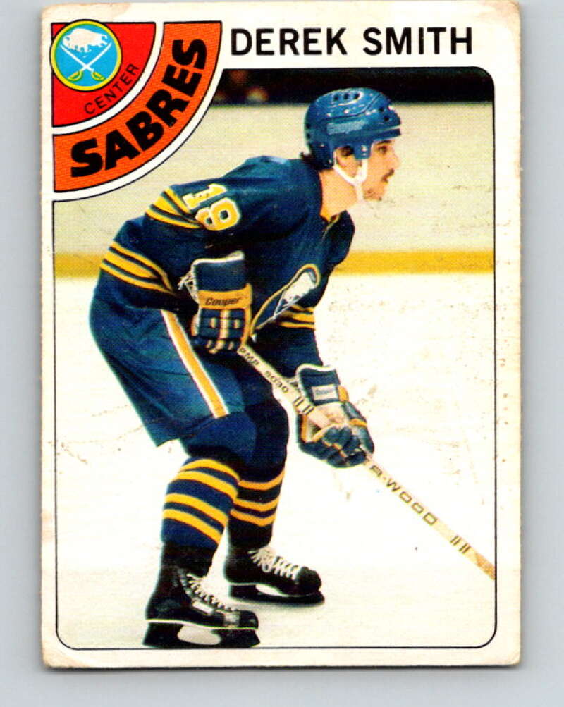 1978-79 O-Pee-Chee #222 Derek Smith  RC Rookie Buffalo Sabres  V24008