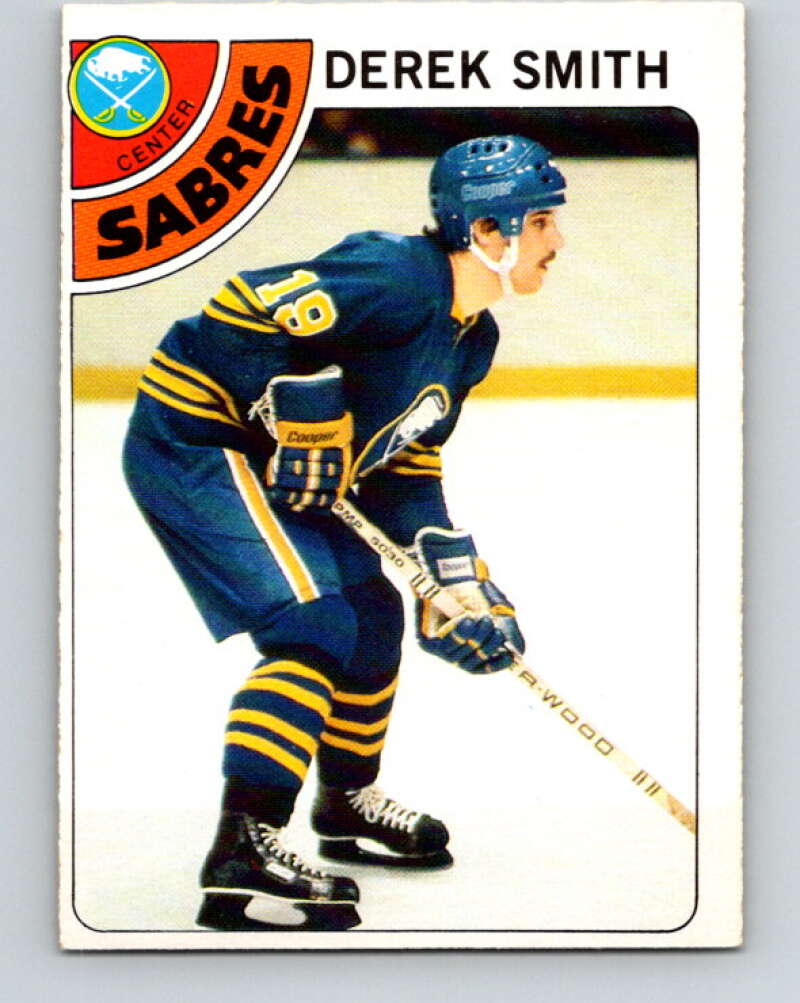 1978-79 O-Pee-Chee #222 Derek Smith  RC Rookie Buffalo Sabres  V24009