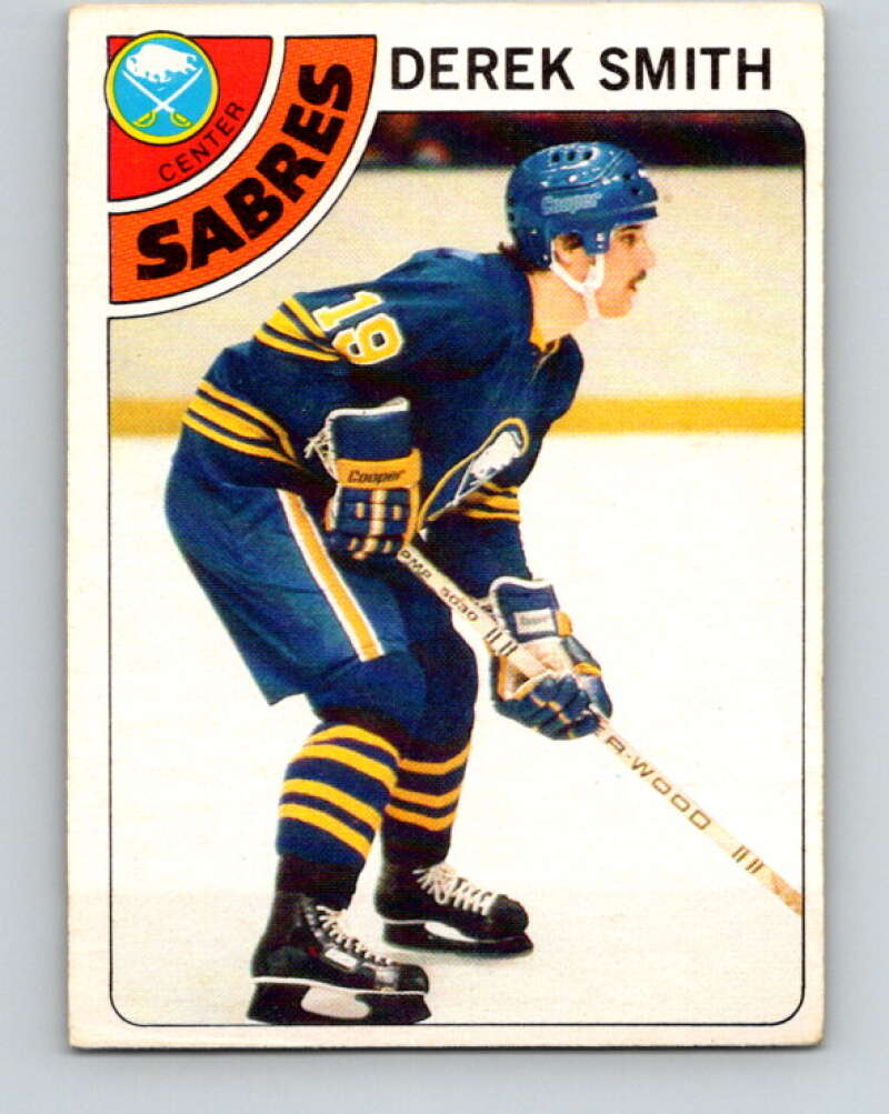 1978-79 O-Pee-Chee #222 Derek Smith  RC Rookie Buffalo Sabres  V24010