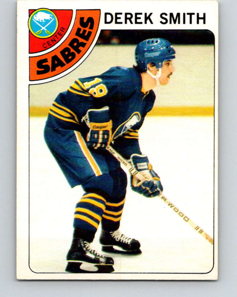1978-79 O-Pee-Chee #222 Derek Smith  RC Rookie Buffalo Sabres  V24014