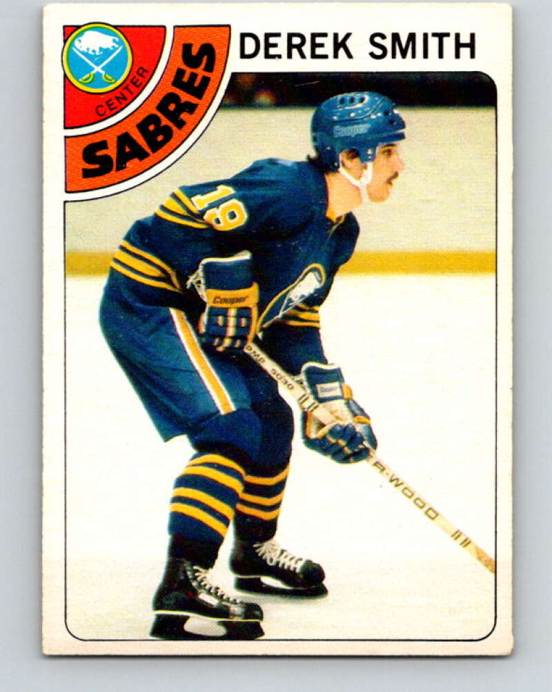 1978-79 O-Pee-Chee #222 Derek Smith  RC Rookie Buffalo Sabres  V24015