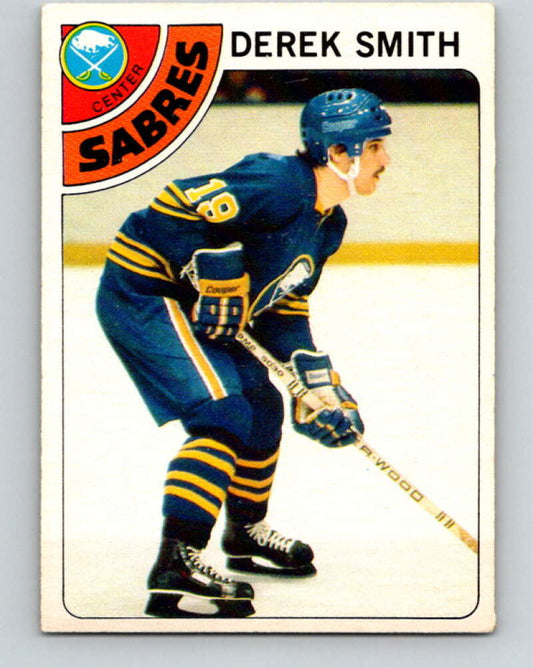 1978-79 O-Pee-Chee #222 Derek Smith  RC Rookie Buffalo Sabres  V24015