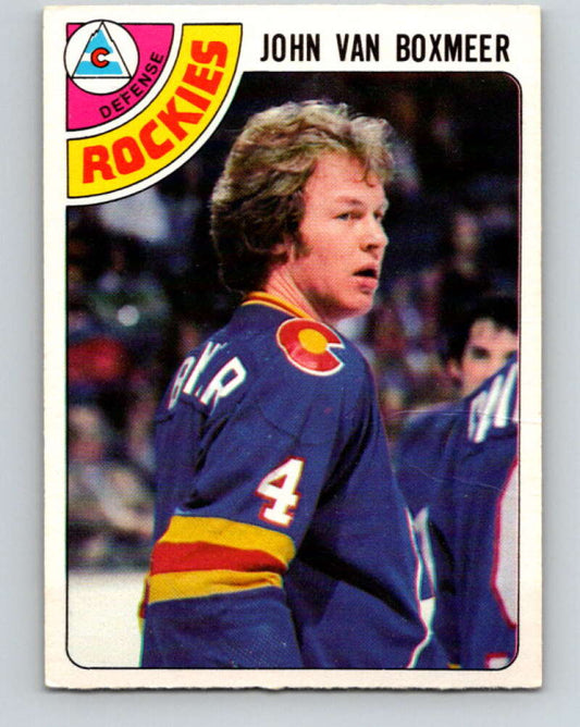 1978-79 O-Pee-Chee #224 John Van Boxmeer  Colorado Rockies  V24031