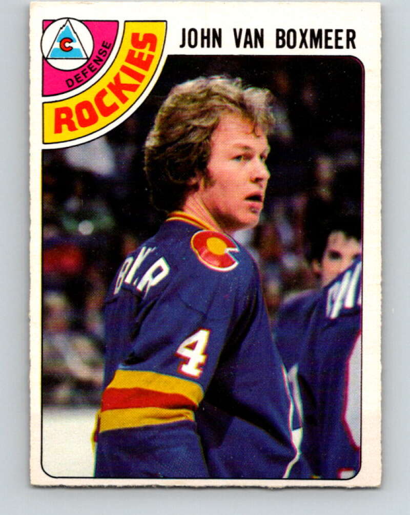 1978-79 O-Pee-Chee #224 John Van Boxmeer  Colorado Rockies  V24034