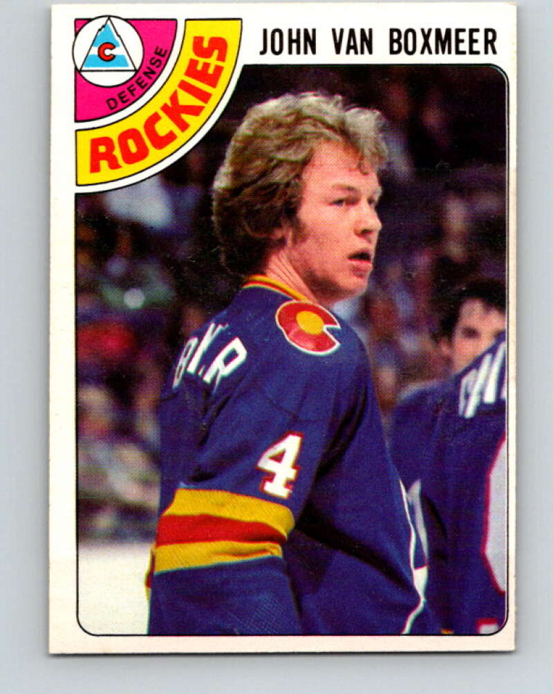 1978-79 O-Pee-Chee #224 John Van Boxmeer  Colorado Rockies  V24035
