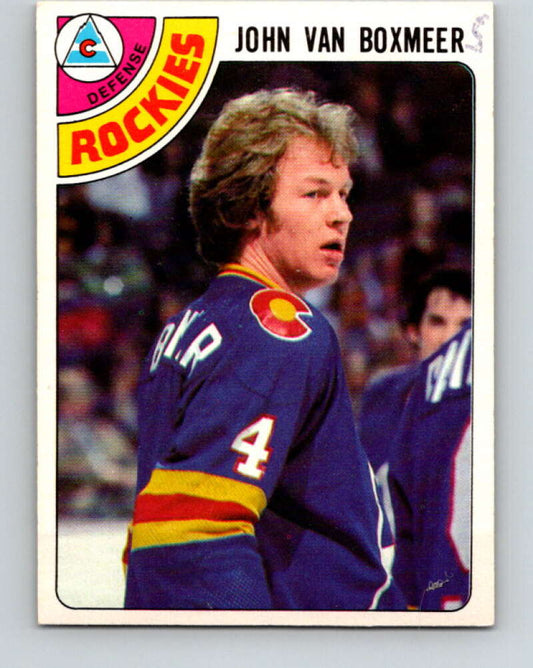 1978-79 O-Pee-Chee #224 John Van Boxmeer  Colorado Rockies  V24037