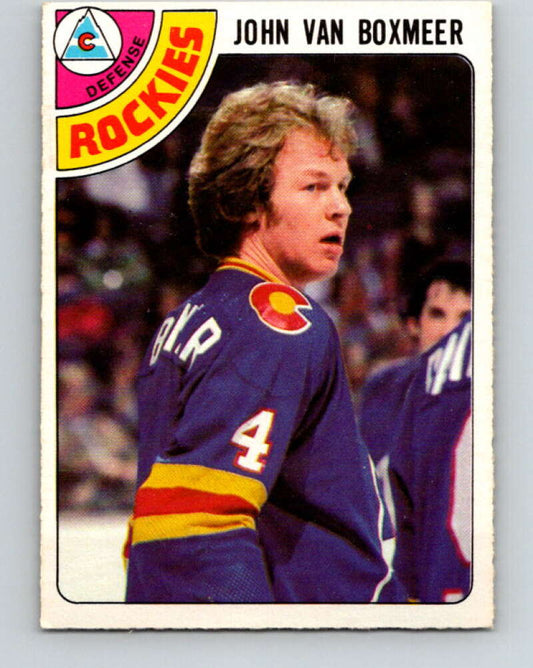 1978-79 O-Pee-Chee #224 John Van Boxmeer  Colorado Rockies  V24038
