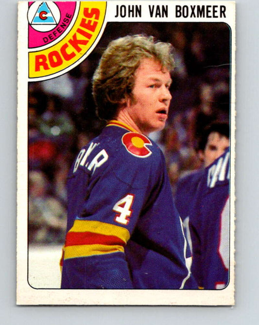 1978-79 O-Pee-Chee #224 John Van Boxmeer  Colorado Rockies  V24039
