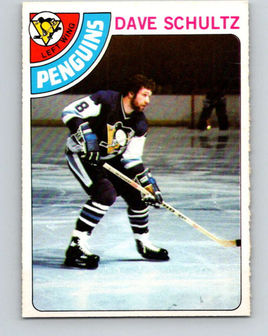1978-79 O-Pee-Chee #225 Dave Schultz  Pittsburgh Penguins  V24046