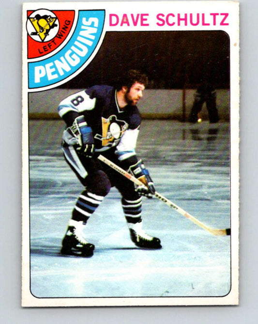 1978-79 O-Pee-Chee #225 Dave Schultz  Pittsburgh Penguins  V24050