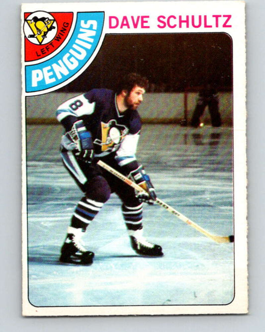 1978-79 O-Pee-Chee #225 Dave Schultz  Pittsburgh Penguins  V24055