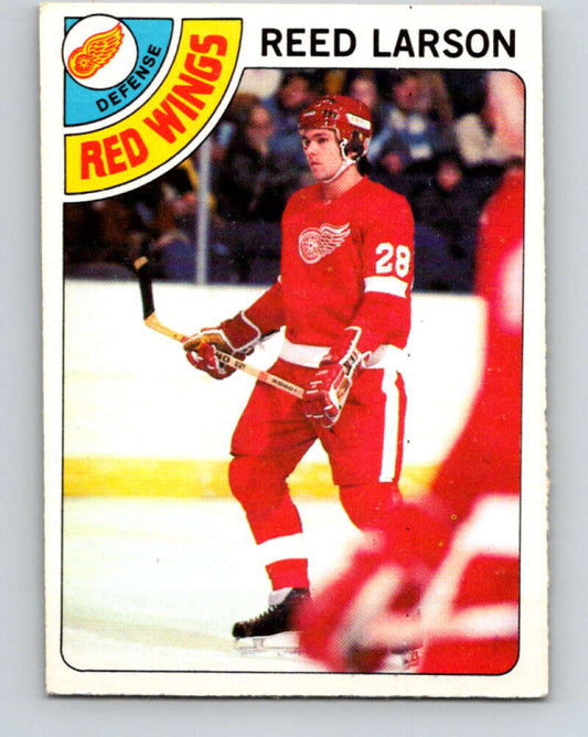 1978-79 O-Pee-Chee #226 Reed Larson  RC Rookie Red Wings  V24057