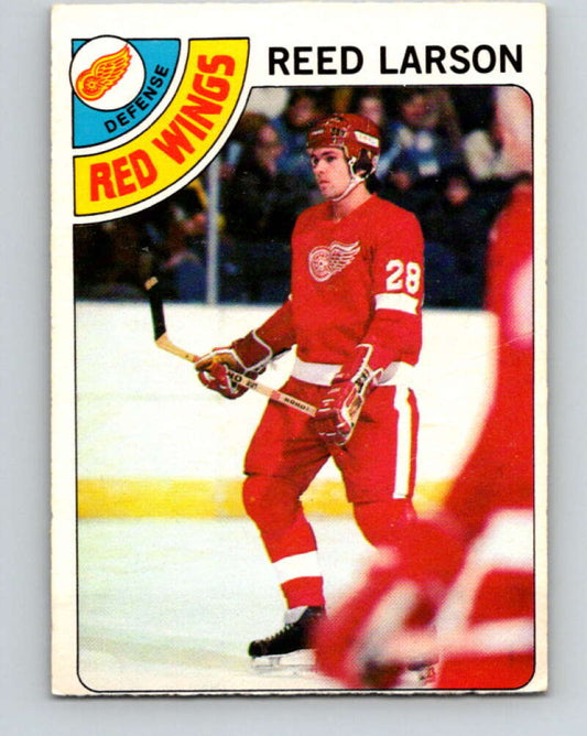 1978-79 O-Pee-Chee #226 Reed Larson  RC Rookie Red Wings  V24058