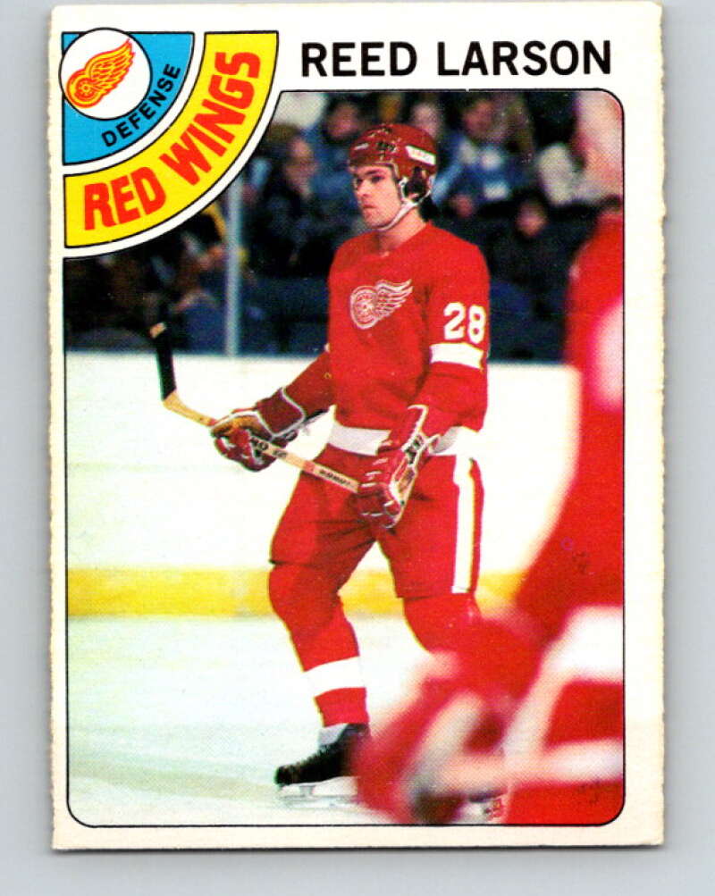 1978-79 O-Pee-Chee #226 Reed Larson  RC Rookie Red Wings  V24059