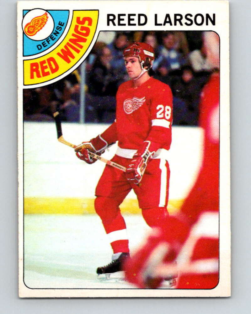 1978-79 O-Pee-Chee #226 Reed Larson  RC Rookie Red Wings  V24060