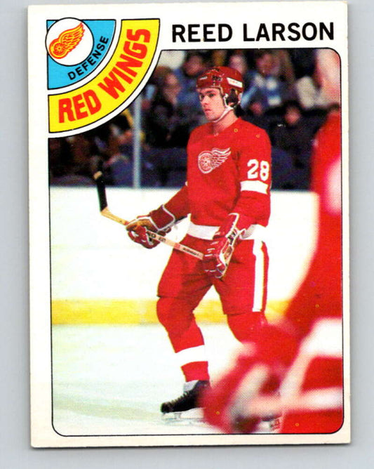 1978-79 O-Pee-Chee #226 Reed Larson  RC Rookie Red Wings  V24062