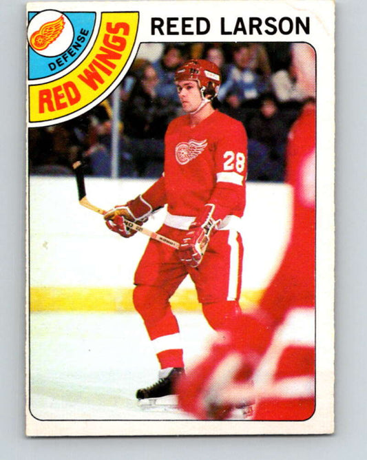 1978-79 O-Pee-Chee #226 Reed Larson  RC Rookie Red Wings  V24063