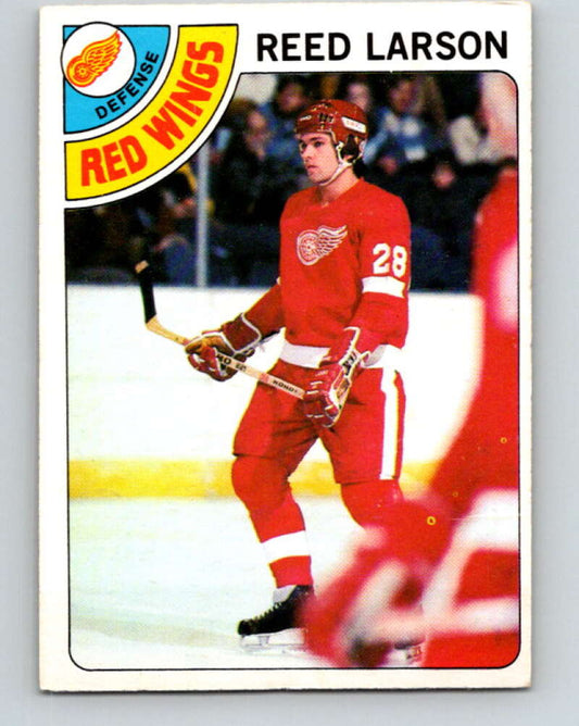 1978-79 O-Pee-Chee #226 Reed Larson  RC Rookie Red Wings  V24064