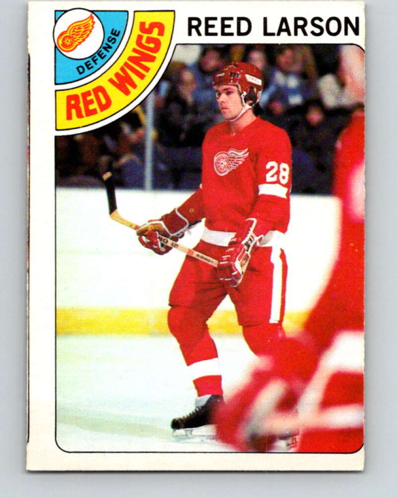 1978-79 O-Pee-Chee #226 Reed Larson  RC Rookie Red Wings  V24065