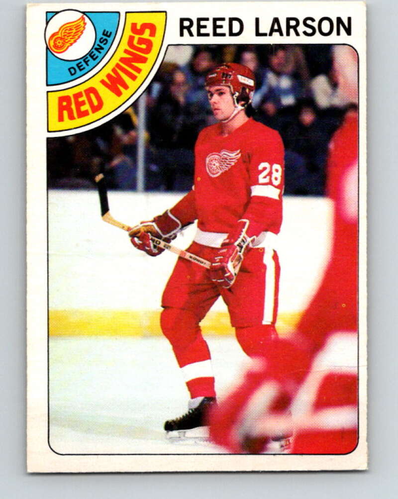 1978-79 O-Pee-Chee #226 Reed Larson  RC Rookie Red Wings  V24066