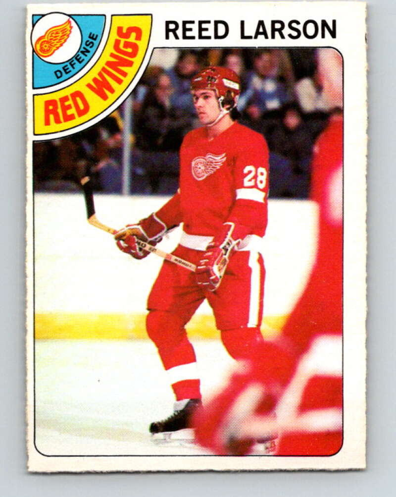 1978-79 O-Pee-Chee #226 Reed Larson  RC Rookie Red Wings  V24067