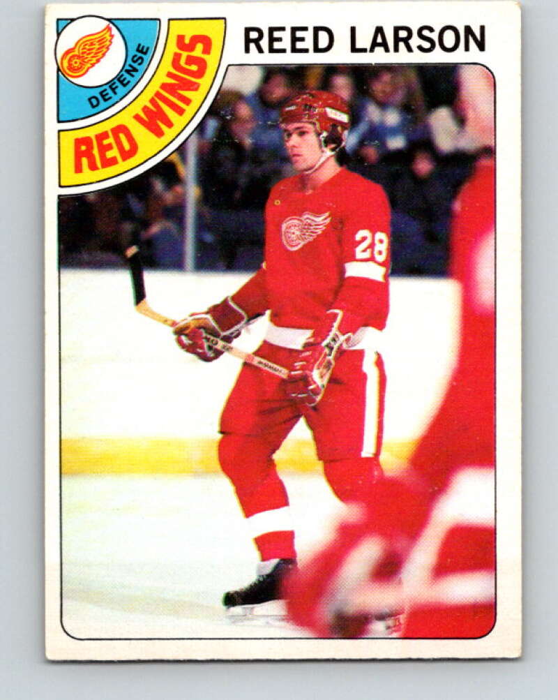1978-79 O-Pee-Chee #226 Reed Larson  RC Rookie Red Wings  V24068