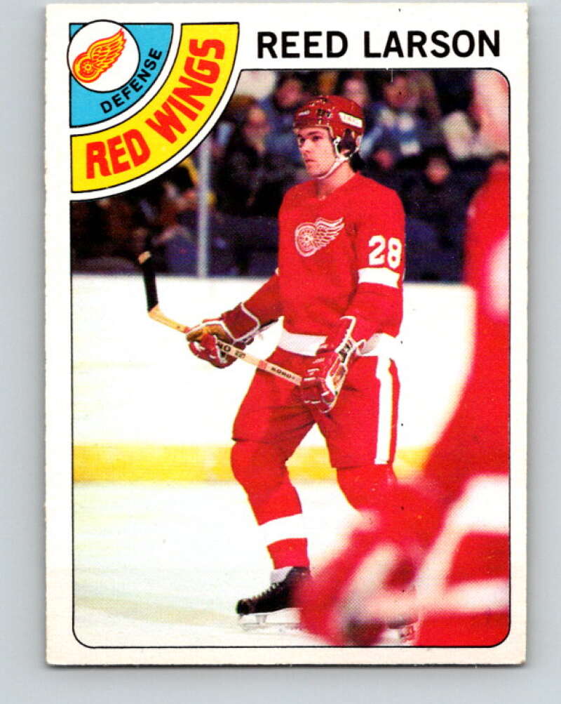 1978-79 O-Pee-Chee #226 Reed Larson  RC Rookie Red Wings  V24069